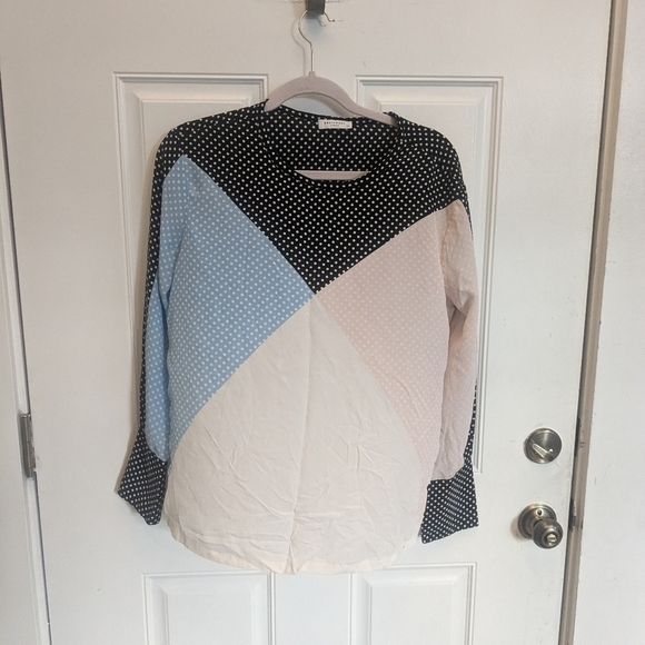 Equipment Femme Silk Polkadot Shirt - Picture 1 of 4